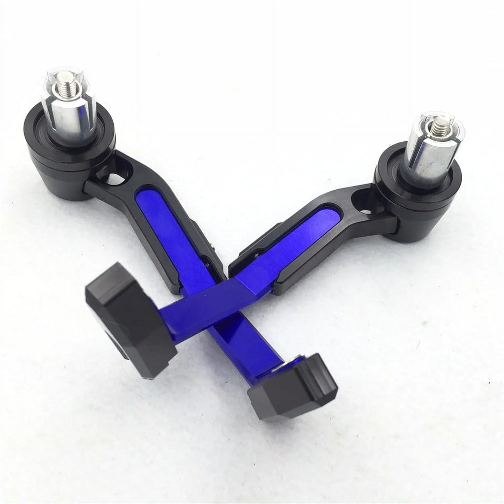 Clutch Length RM CNC Kawasaki Hayabusa Protector Pro Blue Levers 7/8"(22mm) For Adjustable Aprilia HTT-MOTOR DR Brake Proguard Angel Black GSXR Suzuki Protect Ninja Motorcycle Climber Guard