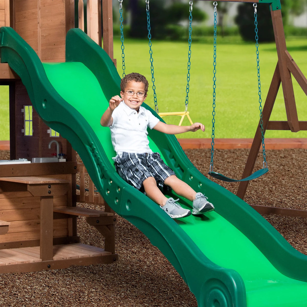 Backyard Set Swing Mount Discovery Triumph