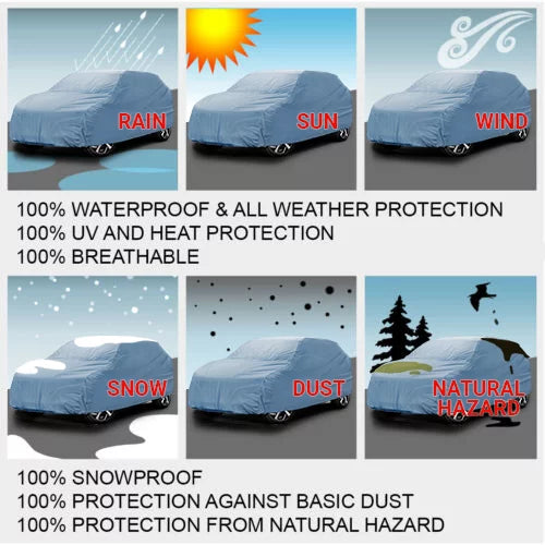 2019 2015 iCarCover Cover Heavy 2020 Indoor 2021 Exterior Hail Protection For 2018 Outdoor Automobiles 2016 Edge] Snow Duty Custom Waterproof Fits 2017 2022 [Ford Full Car SUV