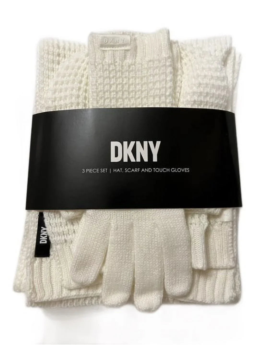 O/S Set, 3 Ivory, Pc Women's DKNY Winter