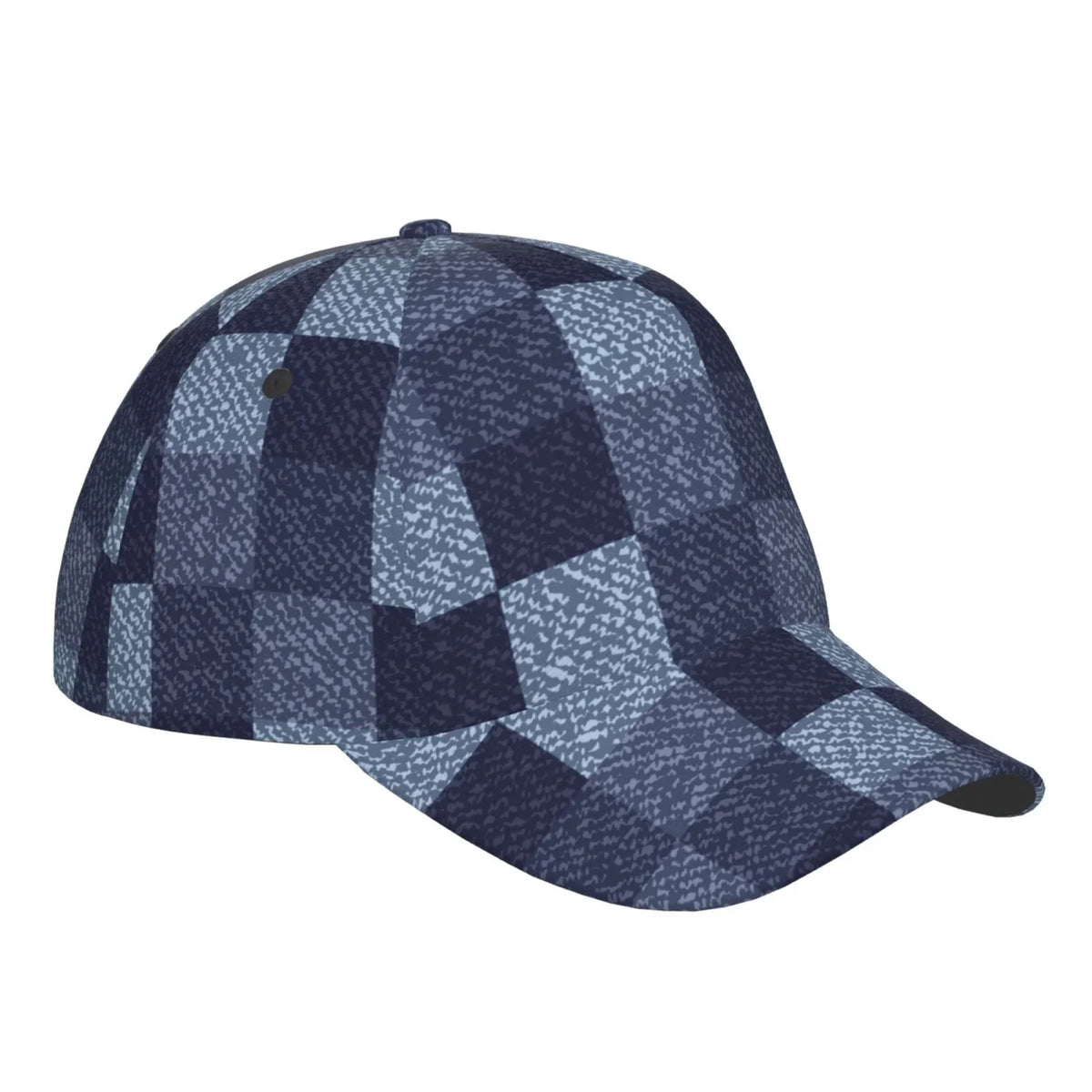 and Balery Gingham Hat(Blue Size for Seasons Adjustable Check) Baseball All Workouts Dad Buffalo Activities Running Outdoor Cap