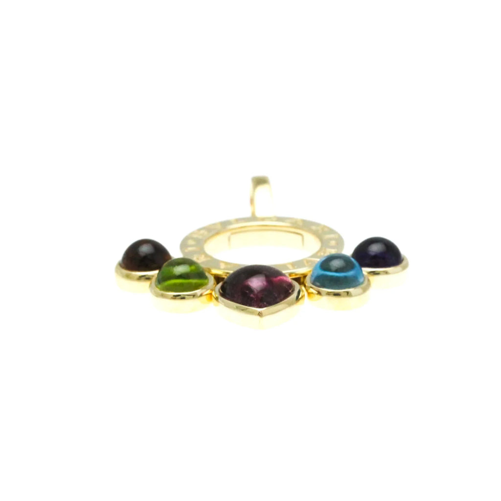Amethyst,Citrine,Peridot,Topaz,Tourmaline Yellow Bvlgari Women,Men Gold Allegra (Gold) Pendant (Good) Fashion (18K) Necklace Pre-Owned