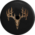 Antlers Cover Wrangler for 32 Backup JL Deer 2018 2019 Skulls Tire Camera RV Spare Hunting Skull Inch Ghost Jeep Dark