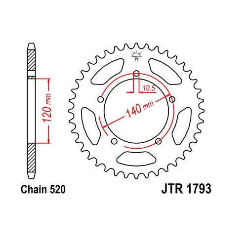 Street SUZUKI 2001-2005 Rear GSX-R600 42T Steel fits Sprocket