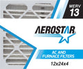 of Air 4, Filter, 24 4 12x24x4 MERV x x 12 13, Box Aerostar