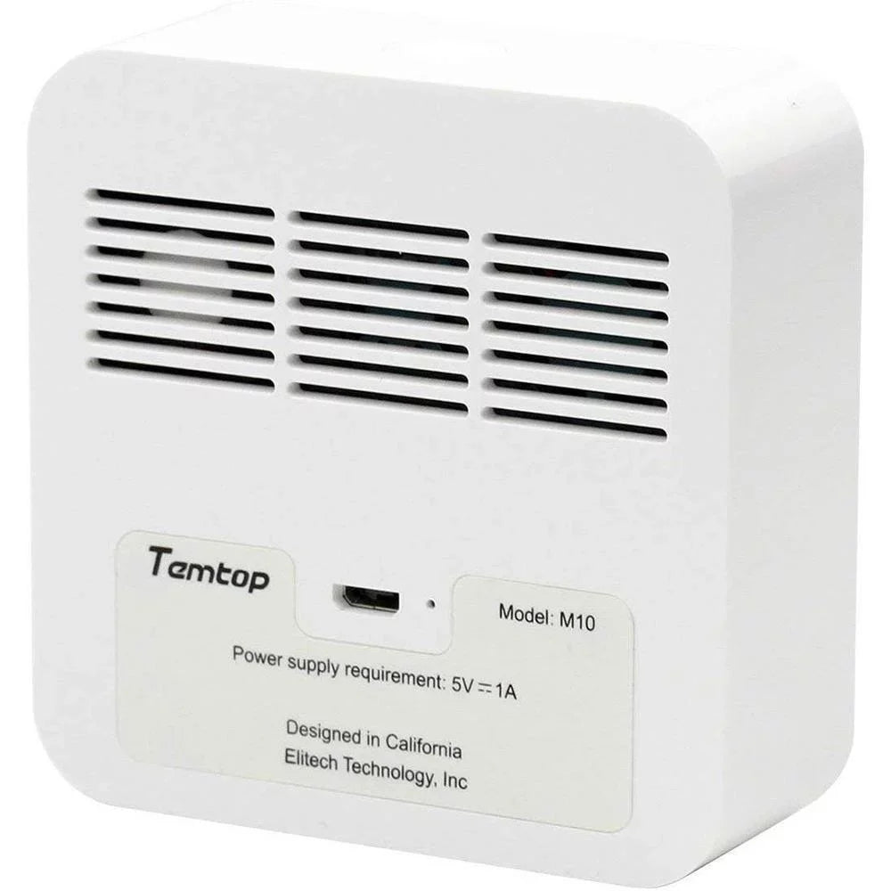 TVOC HCHO Real-Time Tester Temtop AQI Quality Indoor PM2.5 for Monitor M10 Air