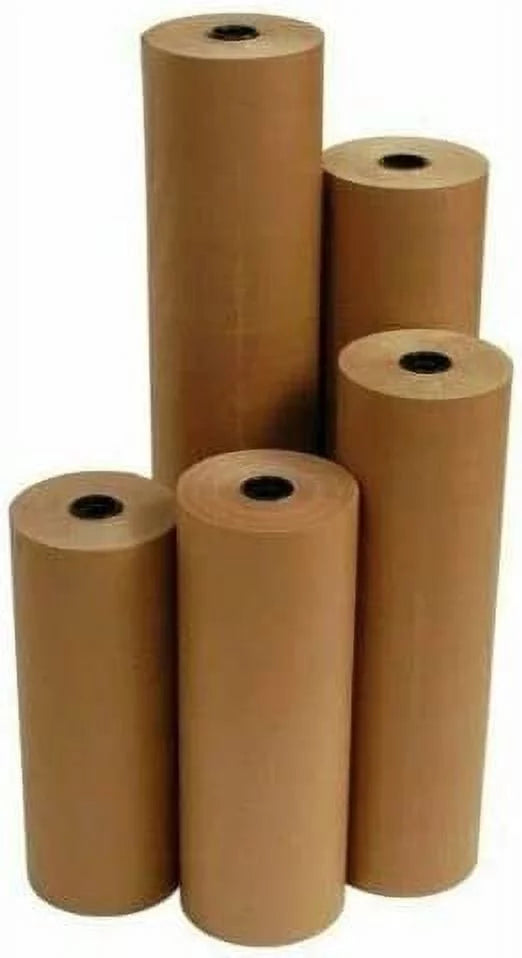 lbs 24" Roll Wrapping 40 Kraft Fill Void Paper Shipping Brown 900' Cushioning
