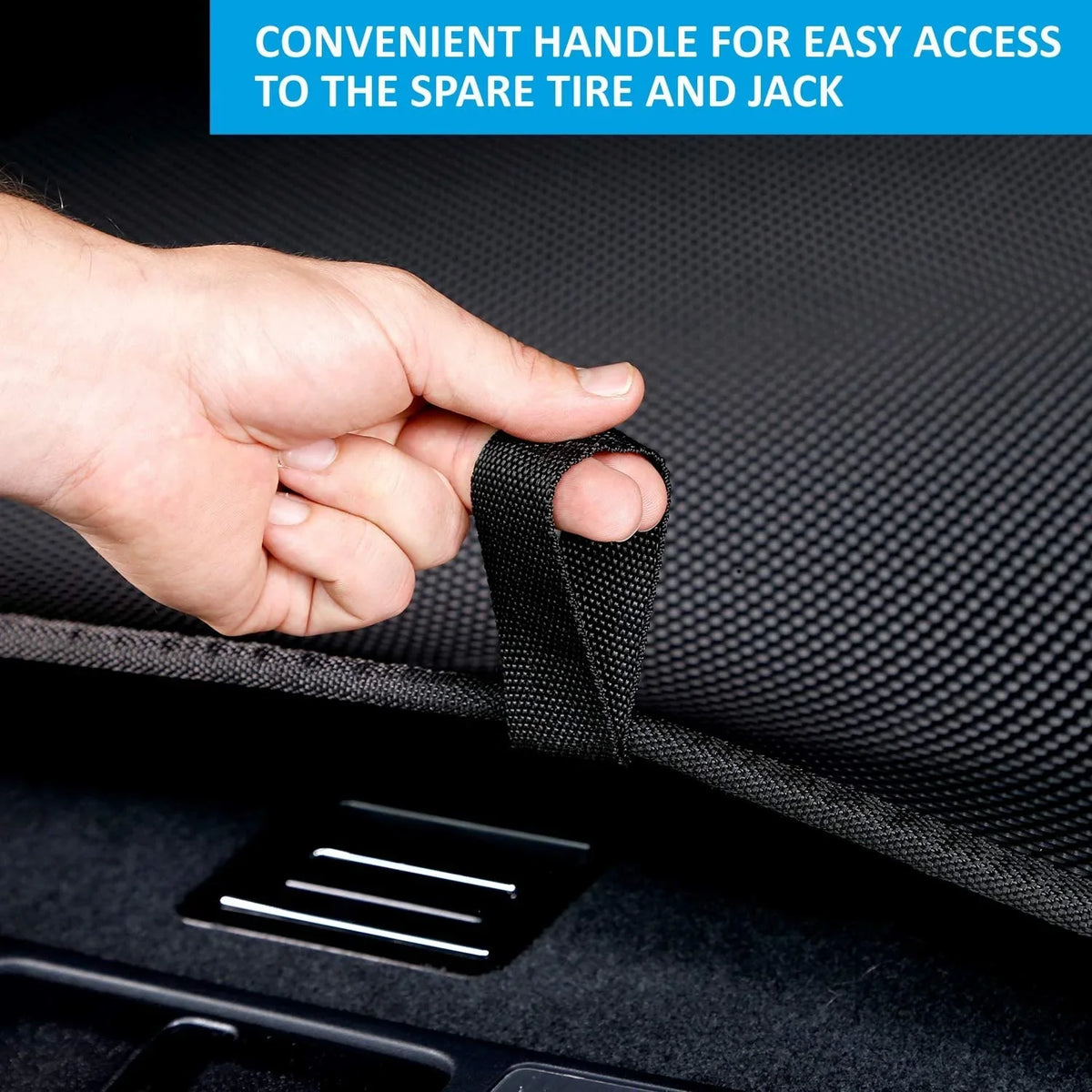 ART All-Climate, Toyota Custom Waterproof Luggage - Liner, FL01110148 with 4Runner Fit Liner Cargo Cargo & CLIM Technology Anti-Slip for 2010-2021 Duty, Trunk Mat, Honeycomb Dirtproof - Heavy