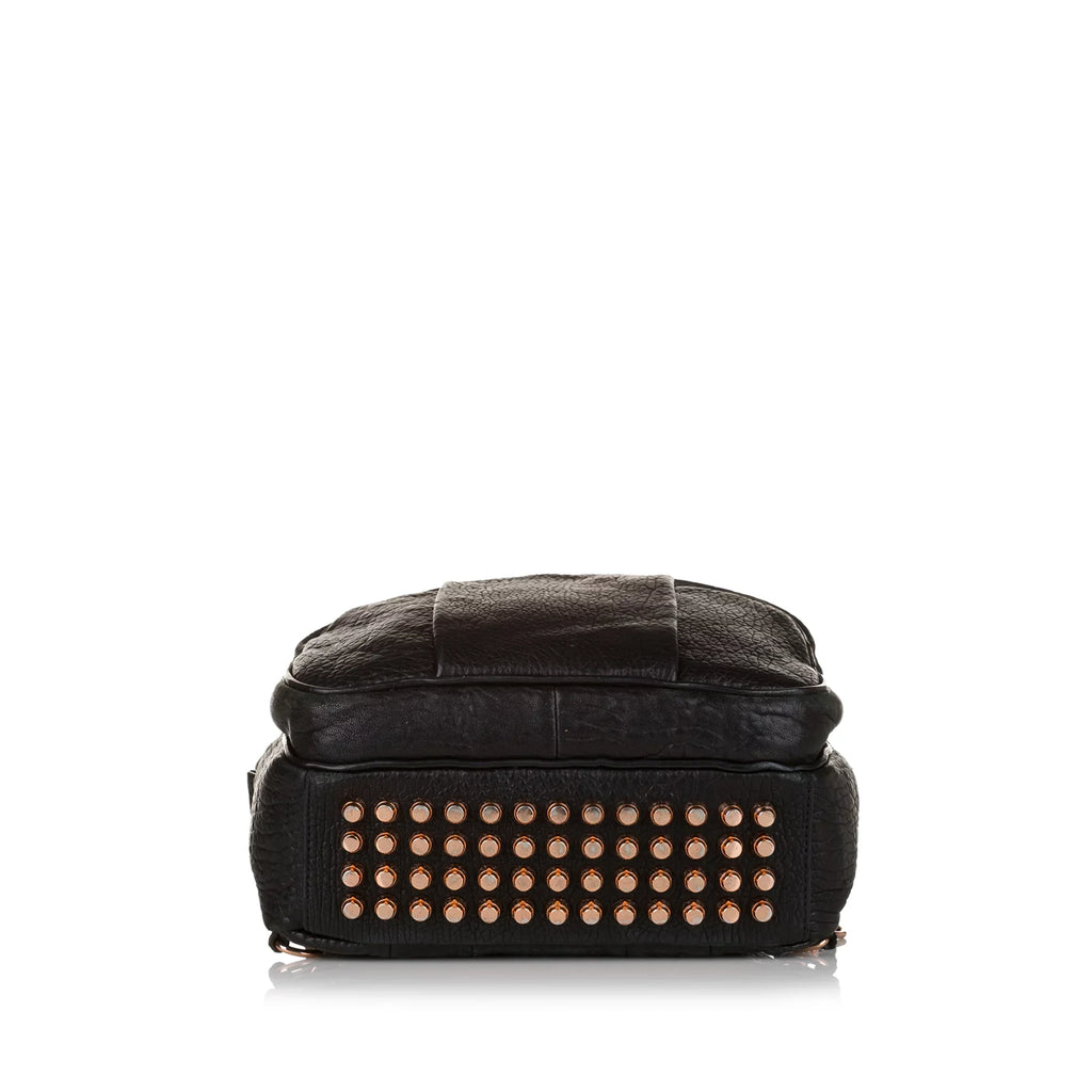 Backpack (Good) Calf Unisex Dumbo Alexander Wang Authenticated Pre-Owned Black Leather