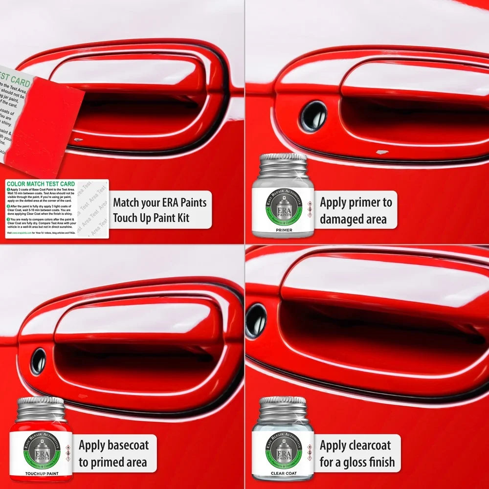 For Primer Match Your Prep KIA Exact - coating (K9 Kit Touch Up Metallic) Pick Blue Clearcoat Color - Glacier and