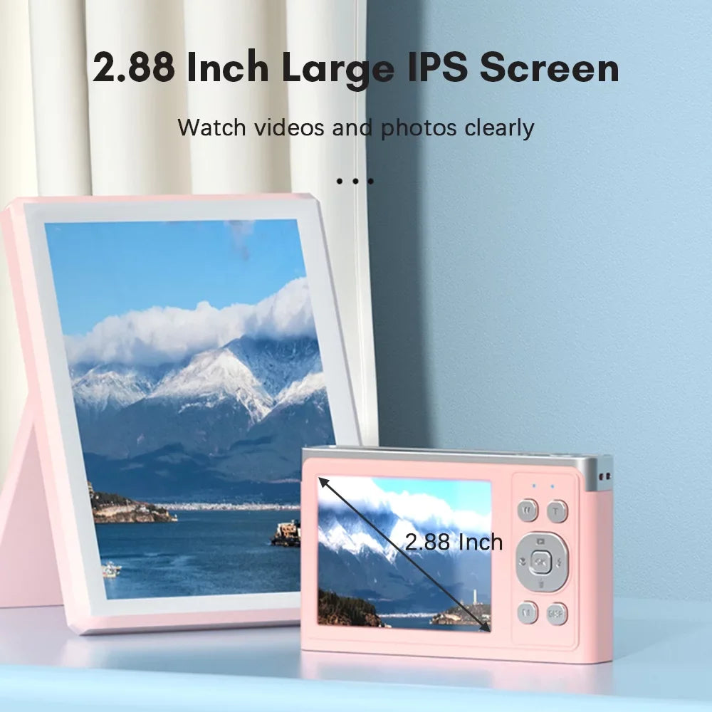 for Compact Zoom Digital 4K with Teens Camera 50MP, and Auto Video Focus, 16X