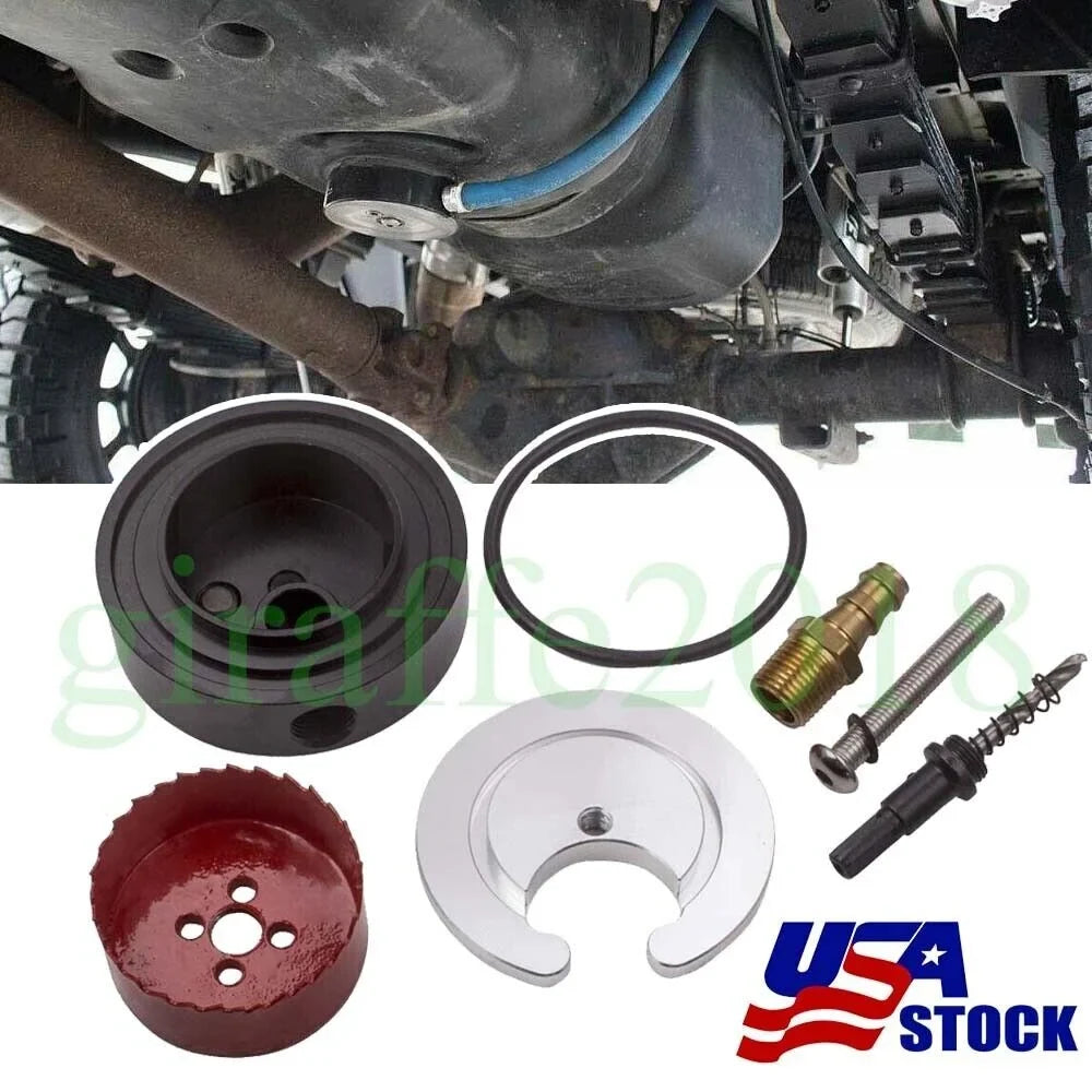 Powerstroke Fuel Sump Tank Cummins for Diesel Duramax Gas Kit 2001-2016