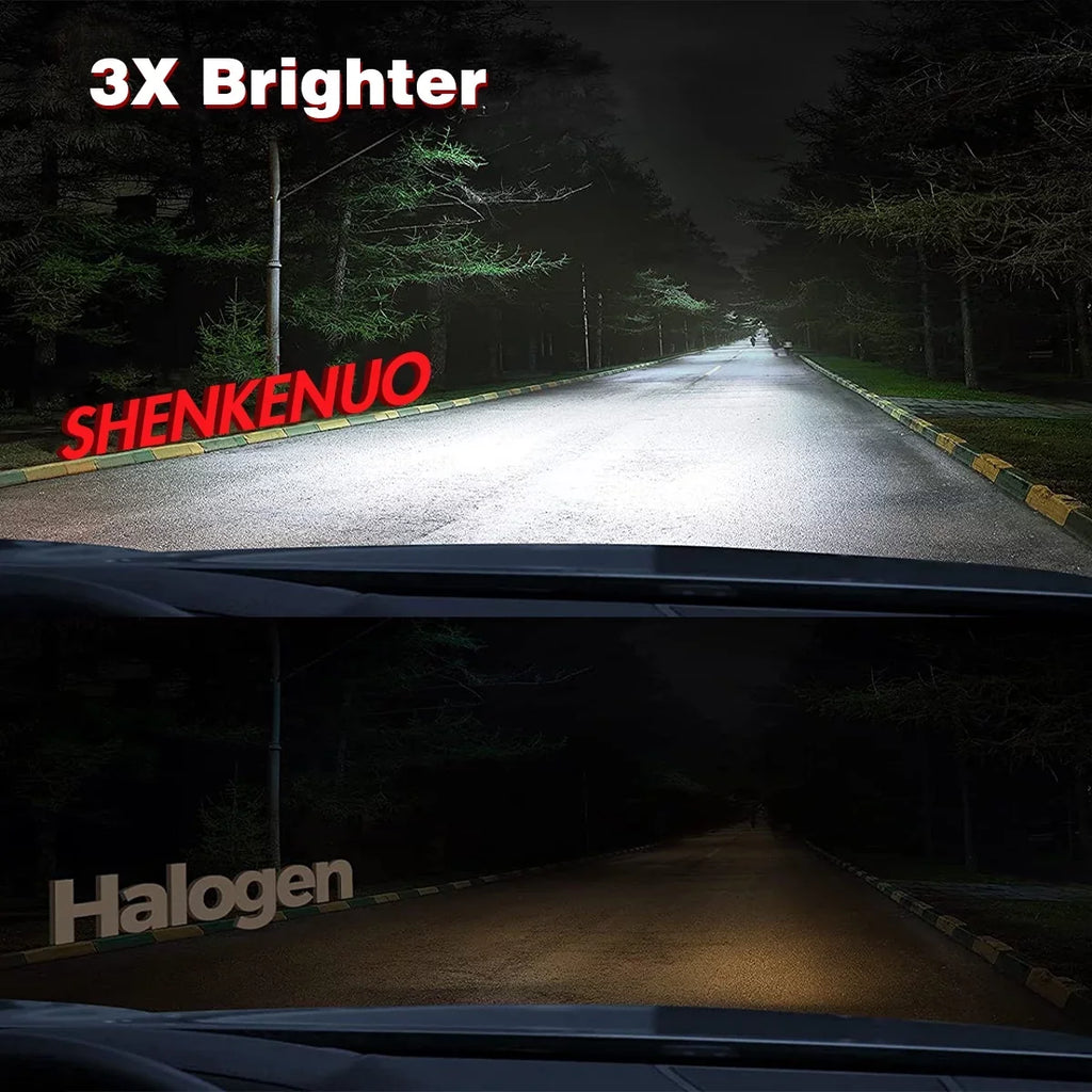 CX-7 9005 Headlight Low Beam 2007-2010 2011 2012 Combo Mazda H7 Kit High LED For