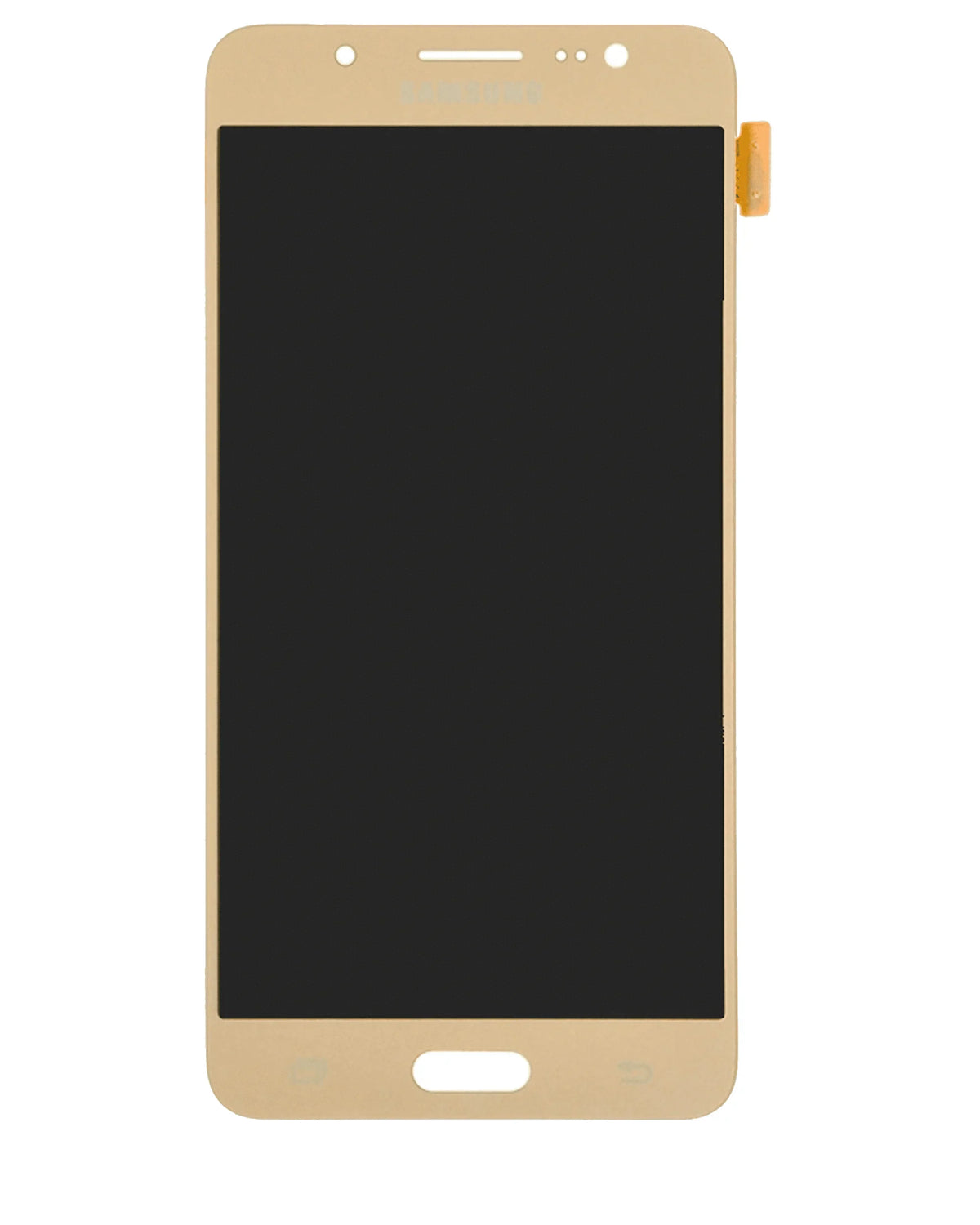 Replacement Compatible (J500 Frame 2015) LCD Pack) Galaxy With J5 Without (Gold) Assembly (Service /