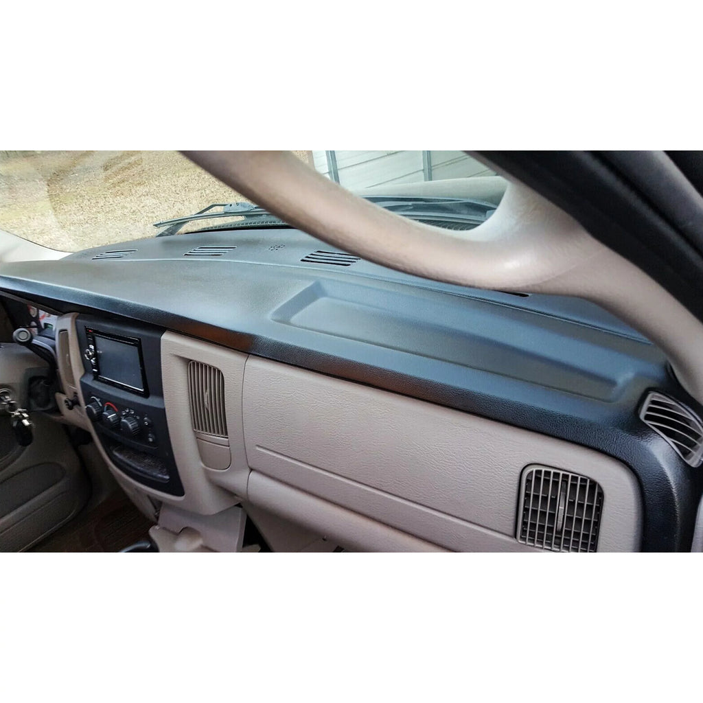 Molded Pad Protector Board Dash Cap Dodge 3500 Dashboard Cover 2002 2005 1500 2500 Overlay 2004 2003 Skin Kojem for Cover Black Ram