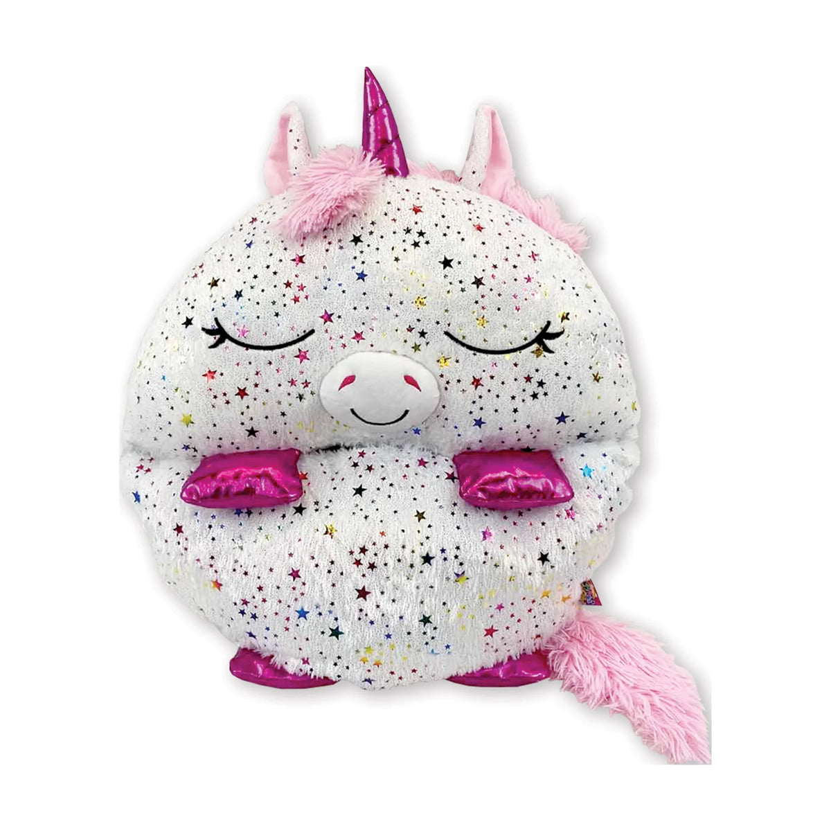 Sleeping and One, Plush Happy in Pillow Toy Nappers Unicorn Sack