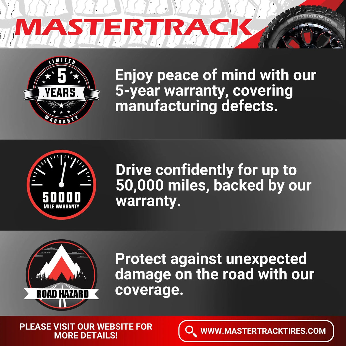 123S Ply Truck BADLANDS All Mastertrack 275/65/18(Tire Terrain E Light AT SUV Tire 10 LT275/65R18 Only)