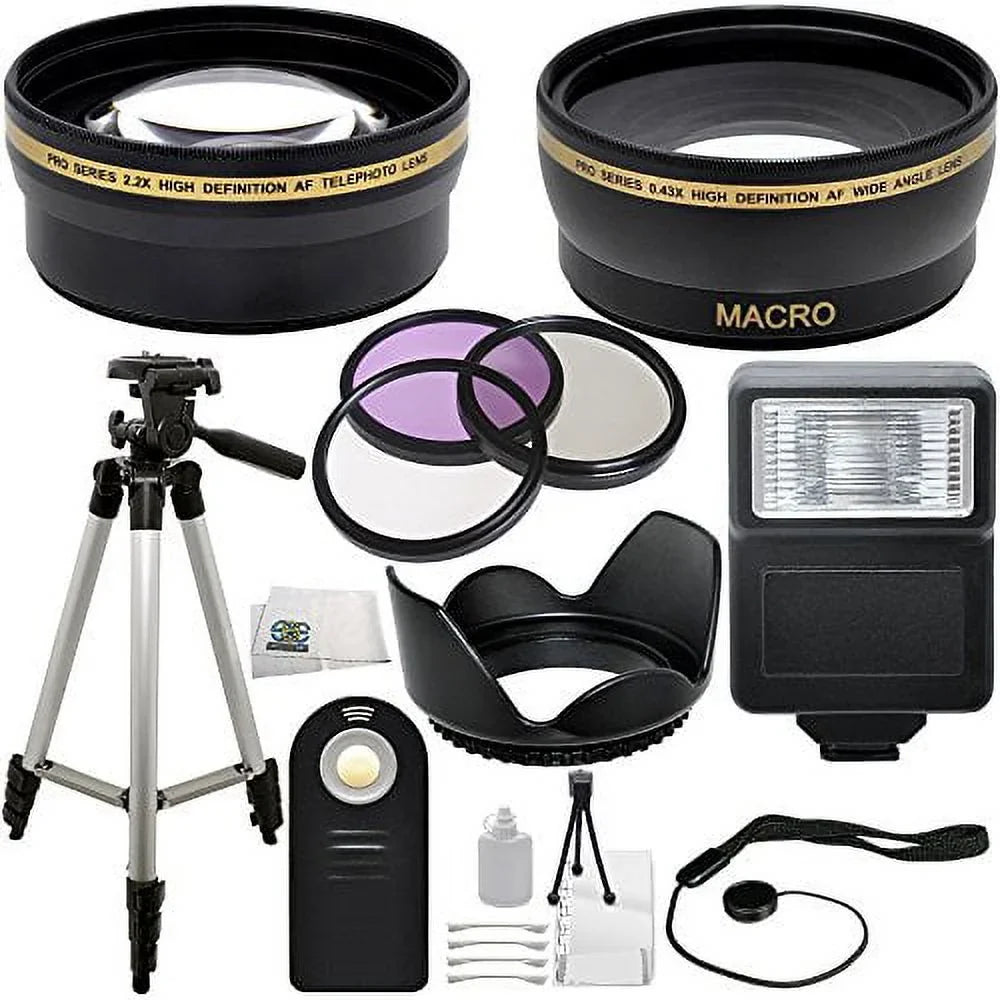 the 60D, T2, Cameras Lenses 55-250mm, Rebel T3i, 75-300mm, Following T5i, 7D T4i, SL1, SLR - Ultimate 7D, Canon T6s, 70D, For Kit T6i, Accessory (Which 18-55mm, T1i, Bundle Mark Digital II Canon Have