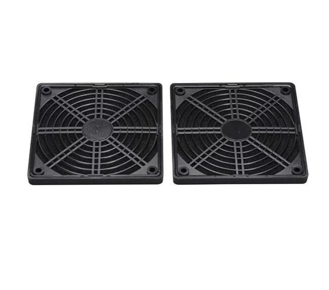 Fan and cover filter with removable easy Filter Fan 2PCS foam 120mm washable filter