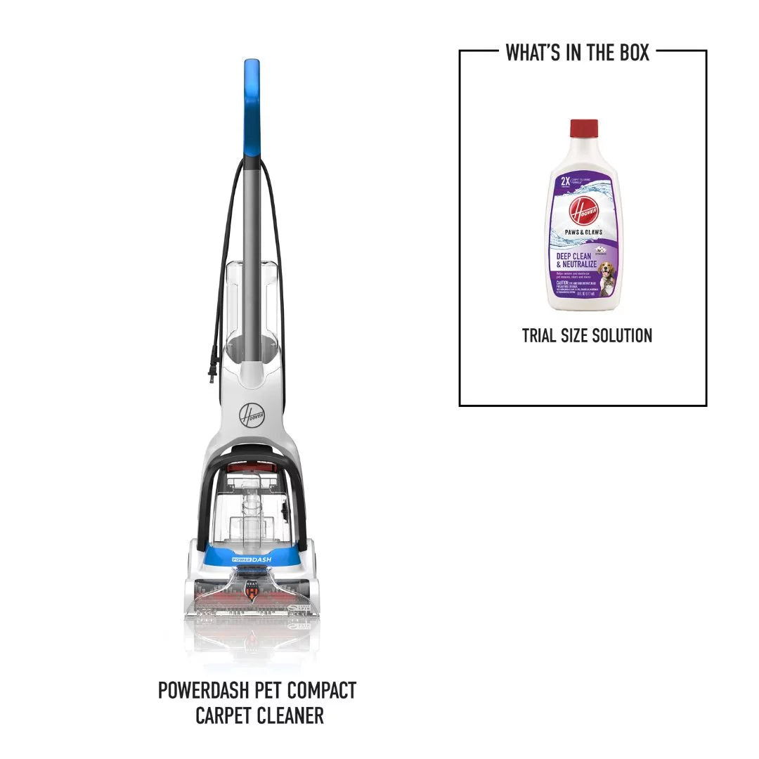Antimicrobial Pet Carpet Brushes Cleaner Pet FH50710 with Hoover Compact PowerDash