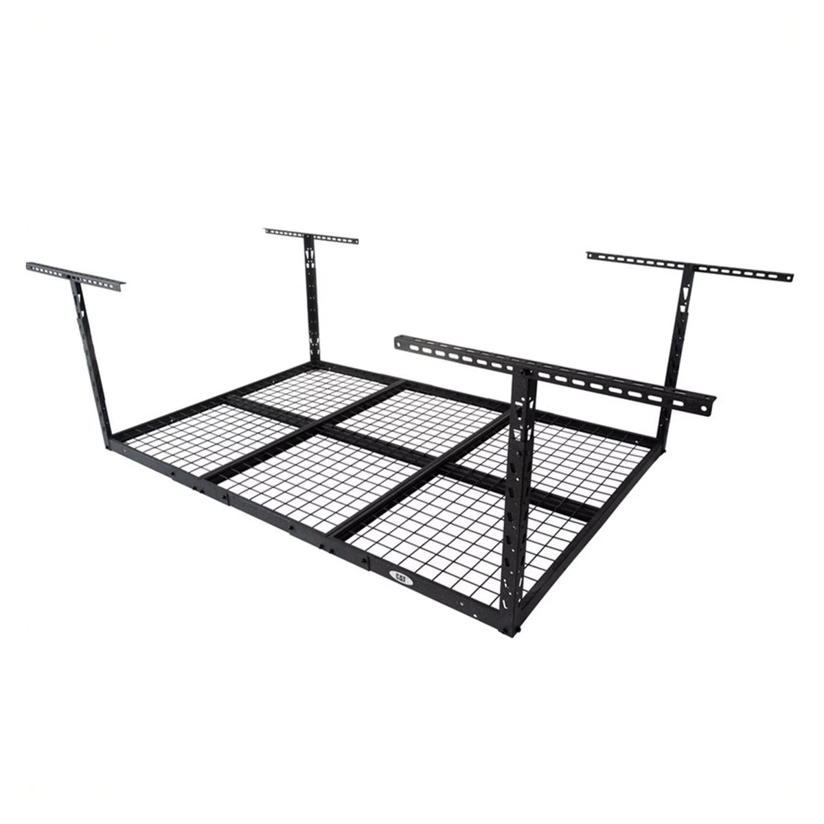 Storage x Steel Rack 48 CAT Black Garage Adjustable Inch Ceiling System, 72