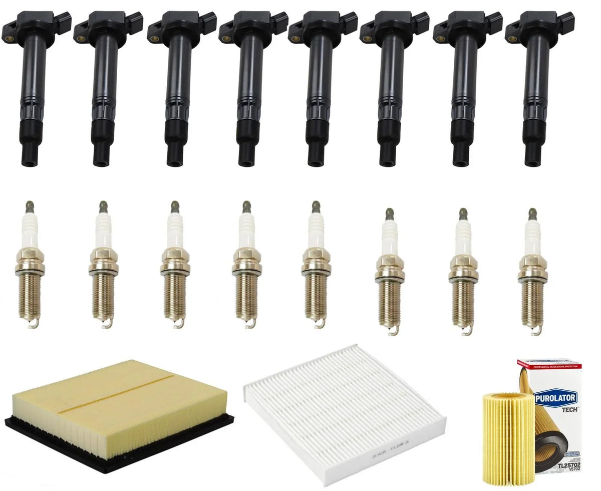 for Spark 2015-2020 Sequoia Tune Coils Toyota Plugs Up Ignition Platinum Direct