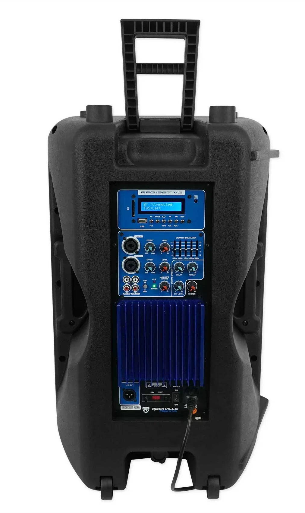 Church Mic Speaker 15" Sound setup Rockville Headset Sermons, Speeches w/ For