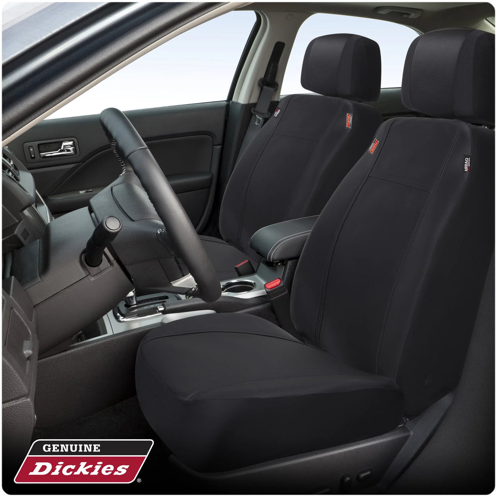 Front Dickies from Seat Car, SUV Truck, Puncture-Resistant Covers, Universal Fit 2-Piece Pets, Protect Black