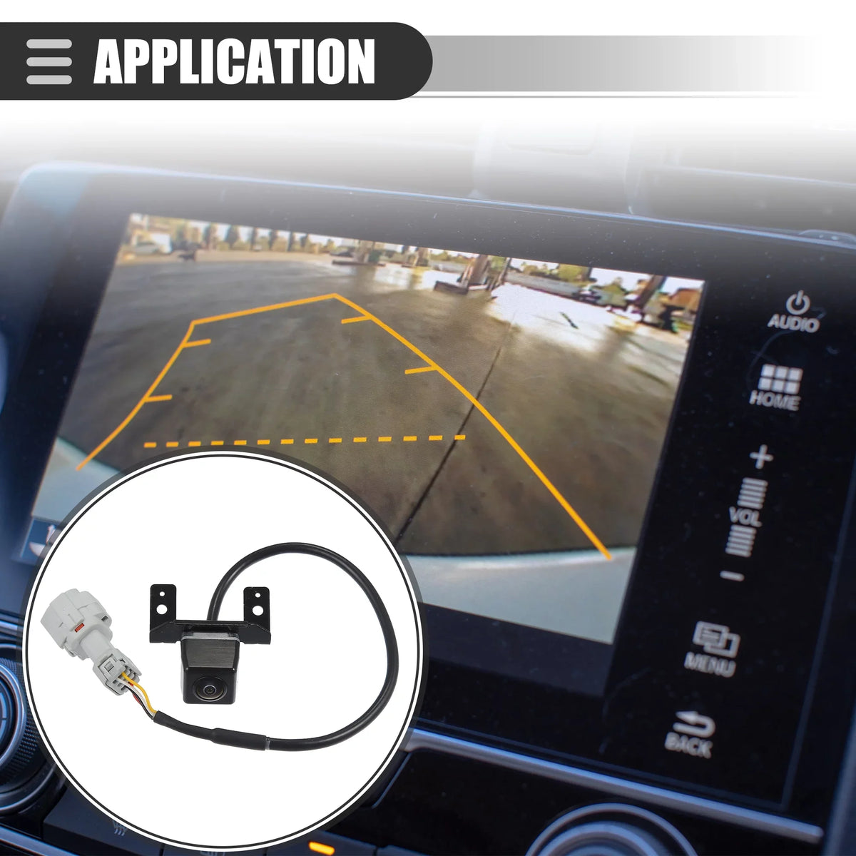 Hyundai View Car 95760-3S100 for Metal Bargains Rear Sonata Black Backup 2011-2014 Unique Camera