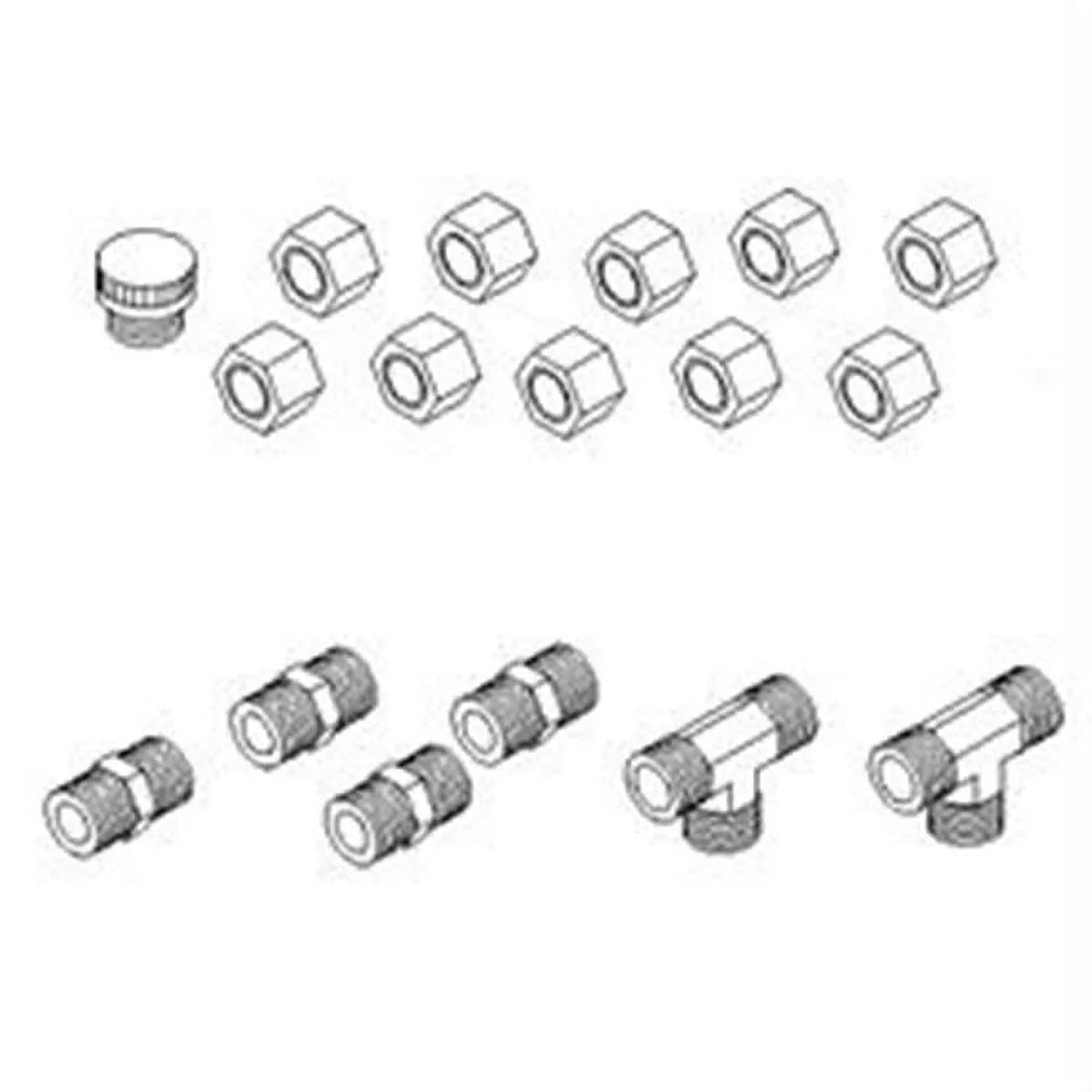 Seastar 1-HF5501 New Kit (O/B Application), Solutions Fitting
