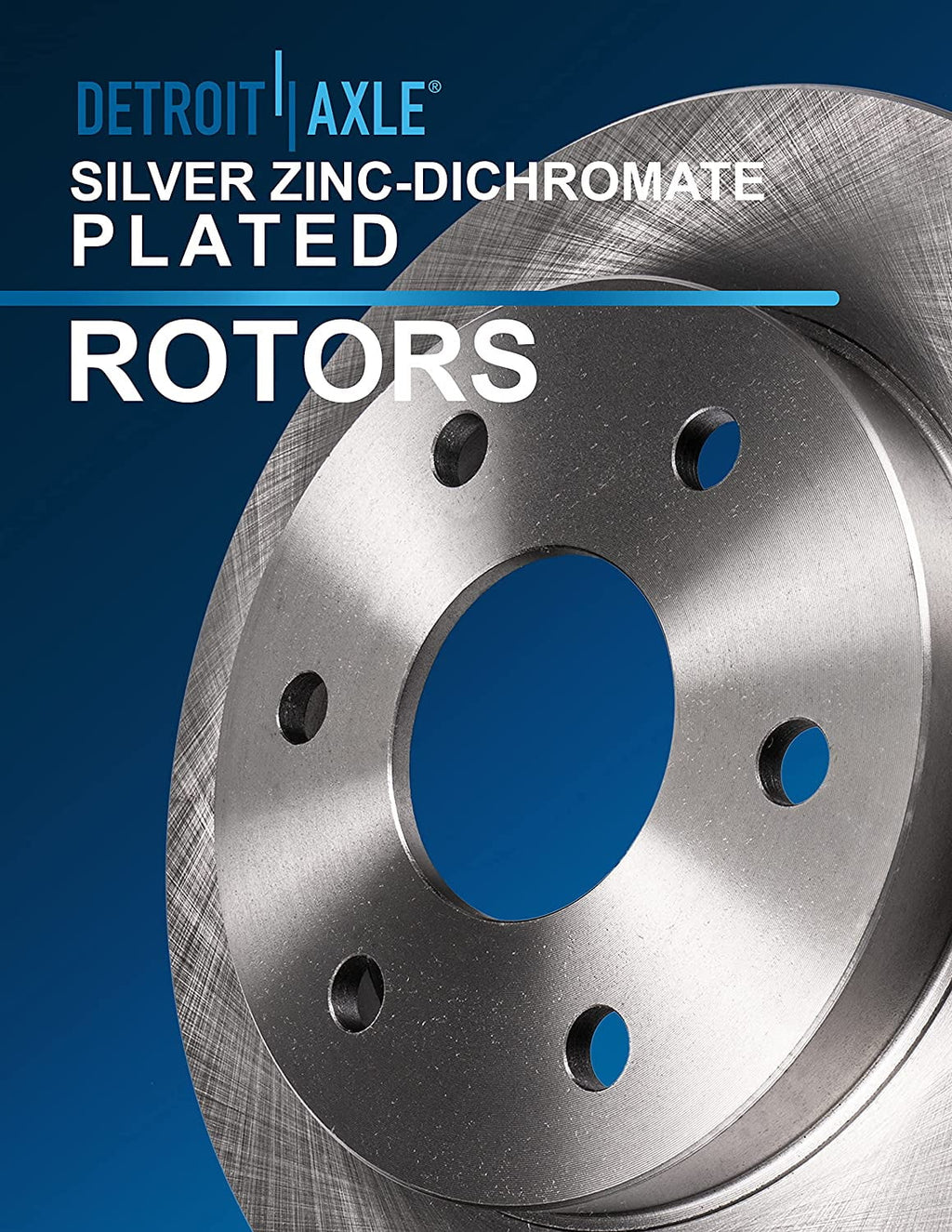 2019 2012-2020 Ford Brakes Lugs Rear 2018 Pads 2016 Axle 2013 2017 Brake Brake Kit : 6 Detroit Rotor Rotors 2015 Ceramic for Disc - 13.70" F-150 Replacement 2014