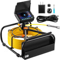 Camera LCD Pipeline Camera FT, Monitor with 6PCS BENTISM Lithium Sewer Function, Camera LED, Camera, 4.3 Inch 98.4 Duct 8500MAH Inspection DVR Battery, Inspection Pipe 30M TFT