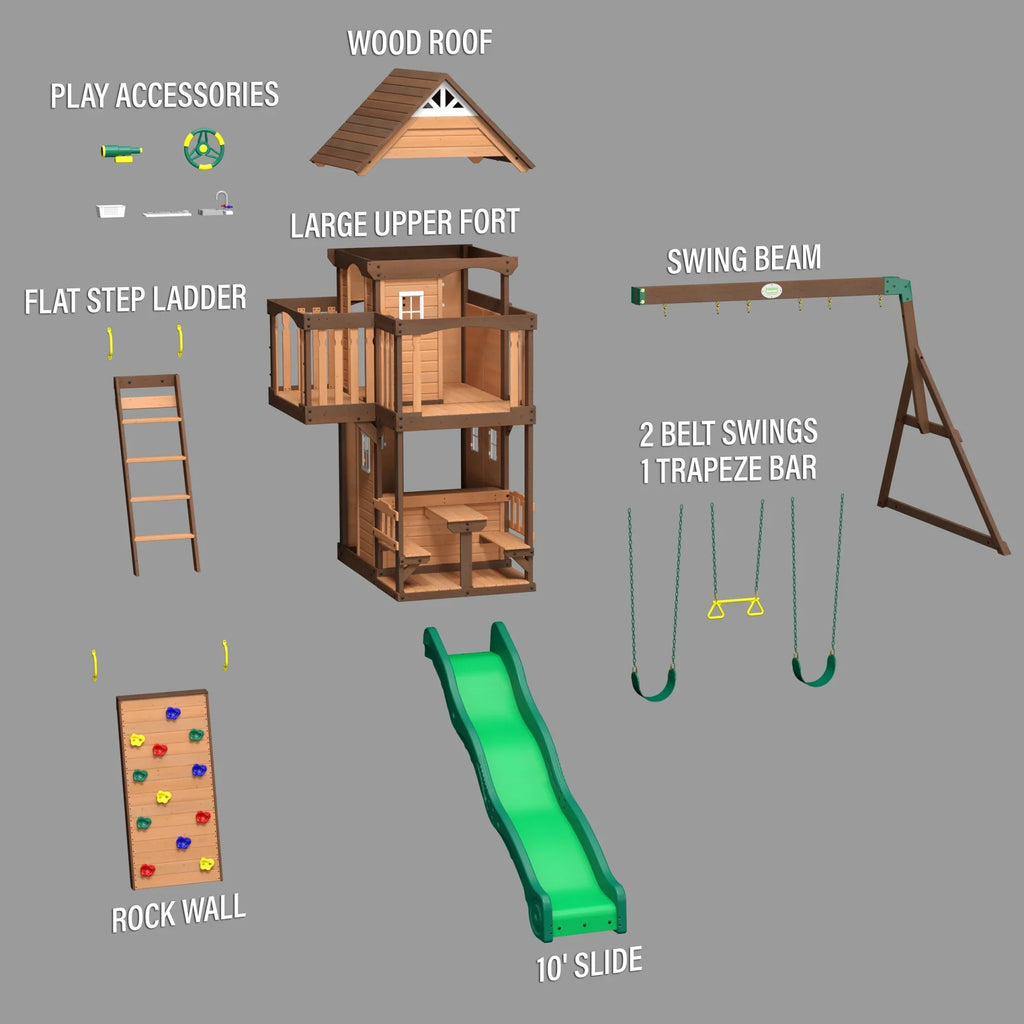 Backyard Set Swing Mount Discovery Triumph