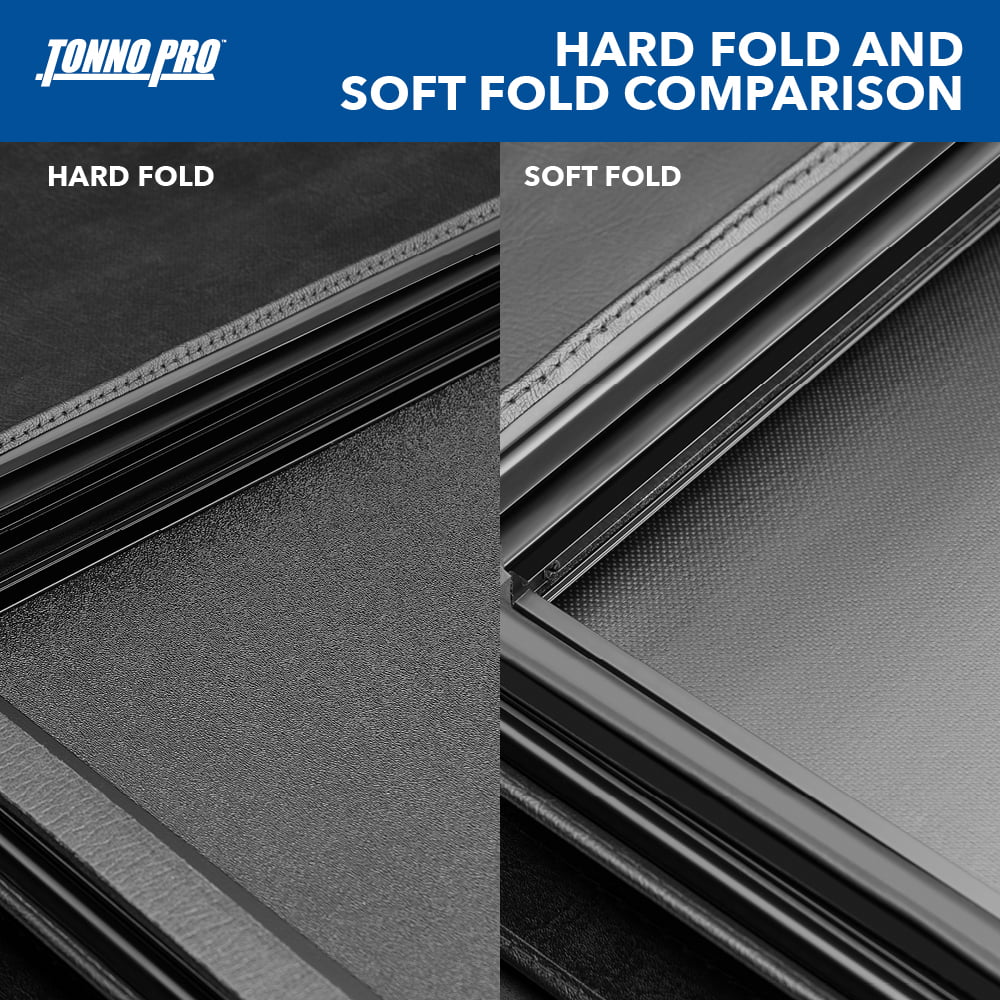 (81") Ford Folding Bed Cover Truck F-250/350 - Duty Fits Bed Hard Tonneau 9" Pro 2016 1999 Tonno | | Fold, 6' HF-366 Super Hard