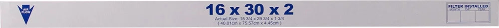 16x30x2 Pack 13 Pleated Filters Pure MERV Air Nordic 3