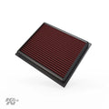 L3/L4, Engine Air Filter: 2010-2019 Filter: 33-2435 Toyota/Lexus/Mitsubihi Washable, Replacement K&N