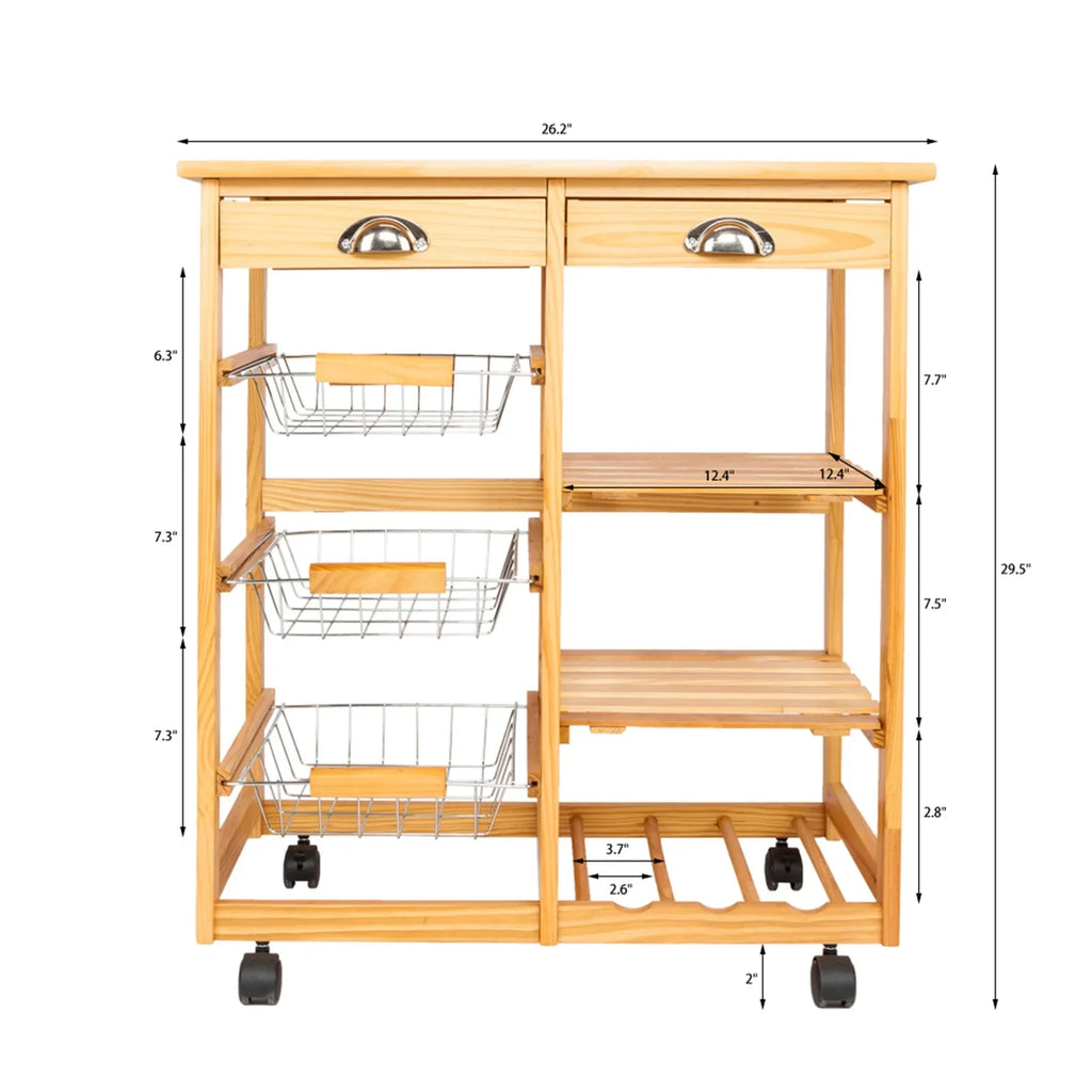 Large Commodity Cars Household Seyurigaoka Rack, Capacity Shelf Dining Storage