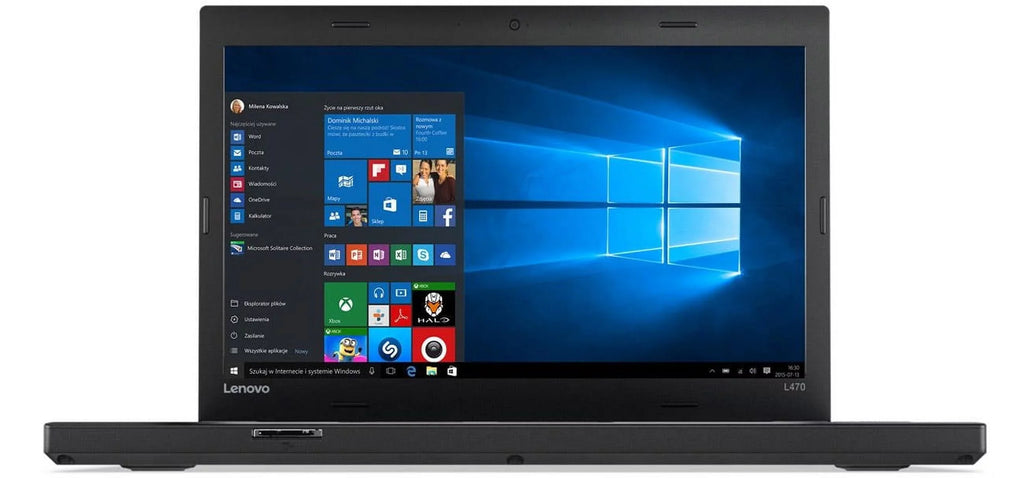 Core GB Laptop (Refurbished) 14" Restored 8GB W10Dg GHz 2.40 i5 W10P Intel Thinkpad L470 250