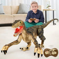Control Girls 8-12 Toys Kids Gifts Dinosaur RC Walking Remote for Brown Dinosaur Boys 3-5, Old Sounds Ctrl T-Rex Age and 5-7, with - Years JBee Toy Robot for Lights Boys