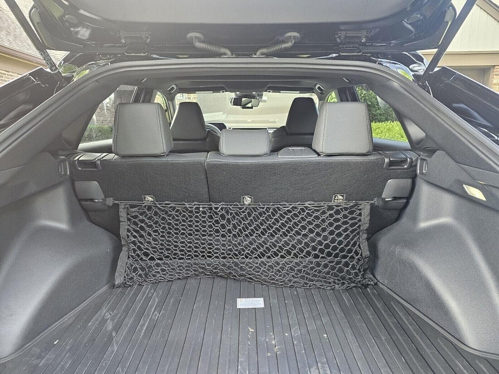 2023-2024 bZ4X Cargo – Nets Car Organizer Vehicle TOYOTA SUV Carrier bZ4X Qty)Trunk Mesh Cargo – Trunk Nets EA(2 for Style Storage with Compatible for Envelope TOYOTA Premium EACCESSORIES Organizer –