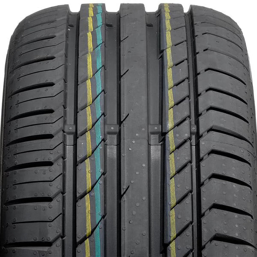 Q7 Coupe GTS Fits: XL Continental 5 ContiSportContact Porsche Audi Technik, 2017-23 2021 109Y Summer Cayenne 285/40R21 Passenger Tire