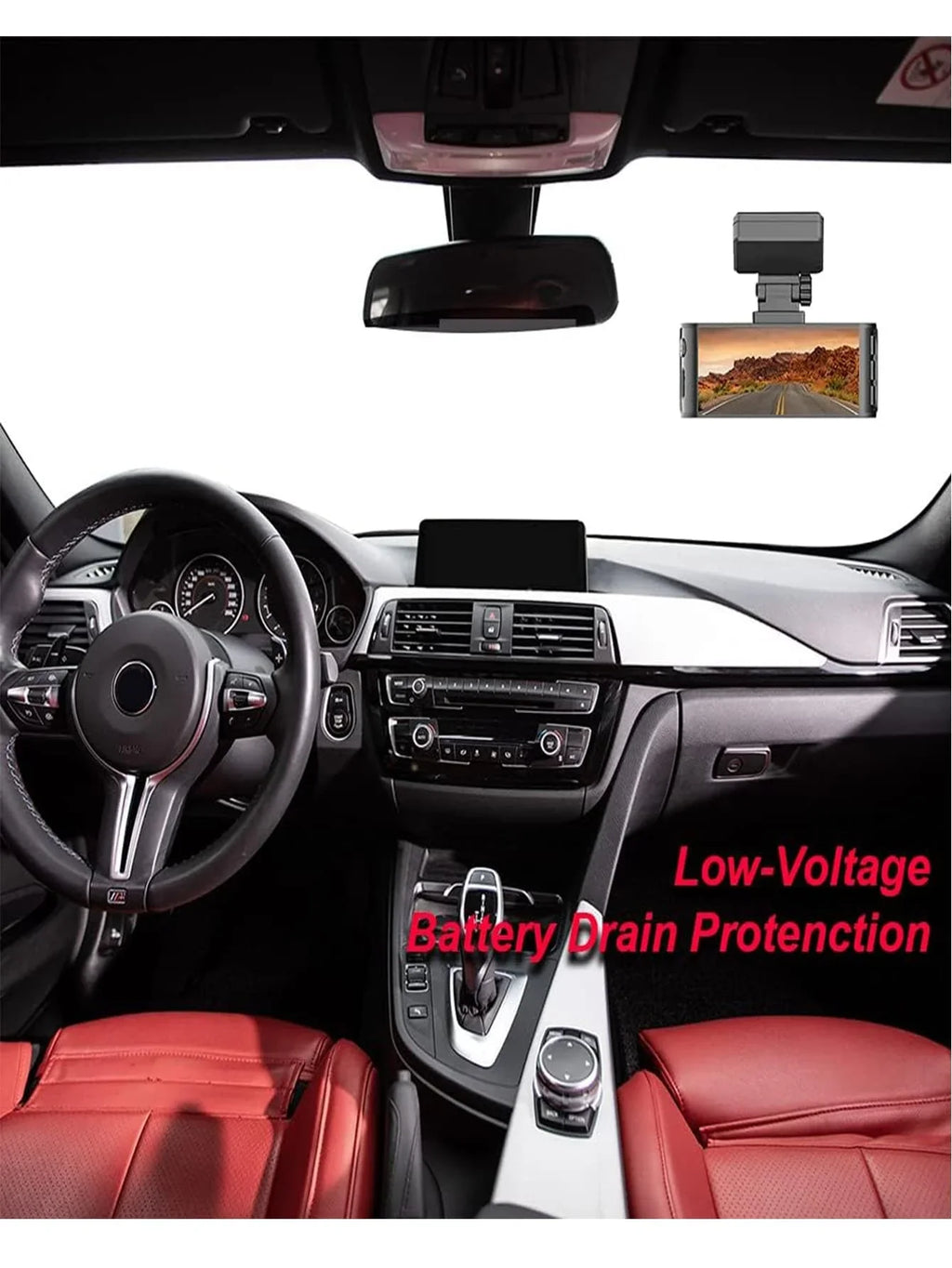 Wi-Fi, Hardwire GPS and Cam Kit Camera, Front Type-C Dash with 4K