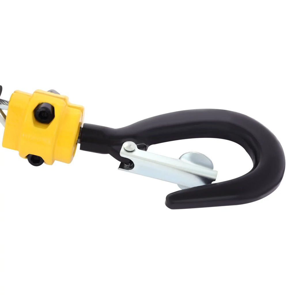 Wireless 110V Remote 200KG/440LBS 3-in-1 Heavy Crane Winch Lift Control 62ft Portable Duty ZhdnBhnos Electric w/ Hoist