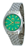 Winding Green Standard Tri Dial Star Self Orient Automatic Watch Men's FEM0401NN