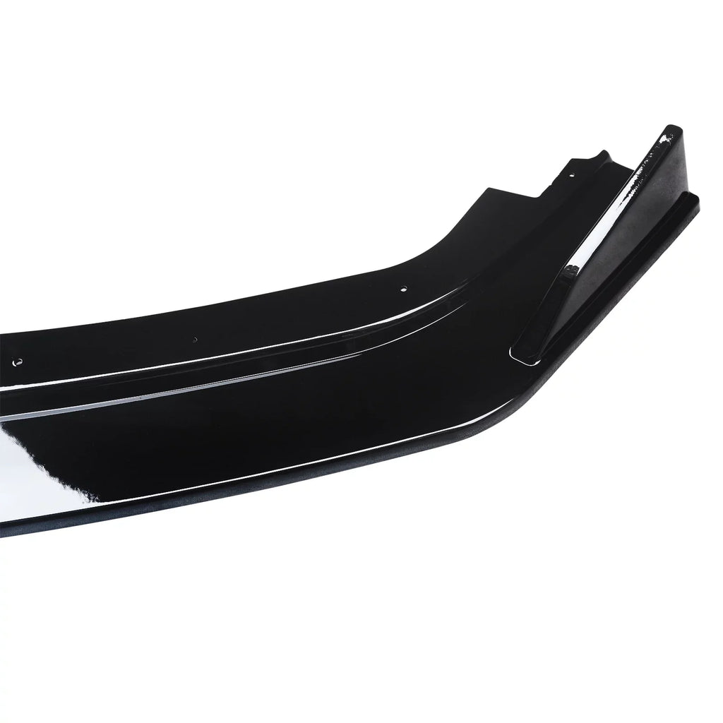 Bumper Gloss Front 2017-2023 for 3PCS NINTE Infiniti Q60 Black Lip