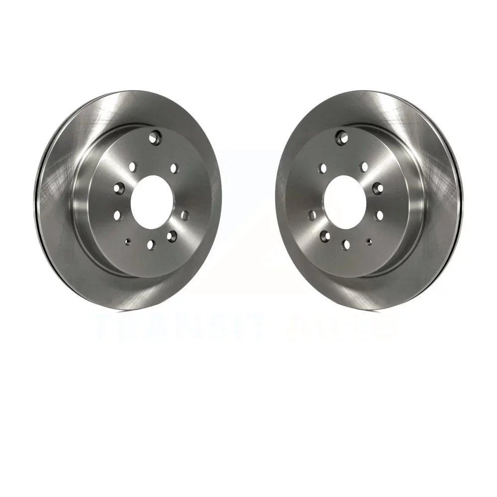 Brake K8-100855 MKX Ford CX-7 Disc Edge Rotors Mazda Lincoln For Pair Rear