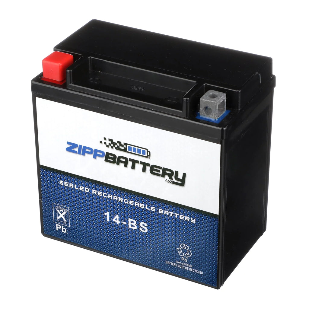 T 200 Vt1100c, 1100cc Shadow Motorcycle Battery CCA) (14-BS A. (spirit, 2001 C3, for Zipp 12 E. Volt,12 Honda YTX14-BS Battery C. Tourer) Ah, Aero,