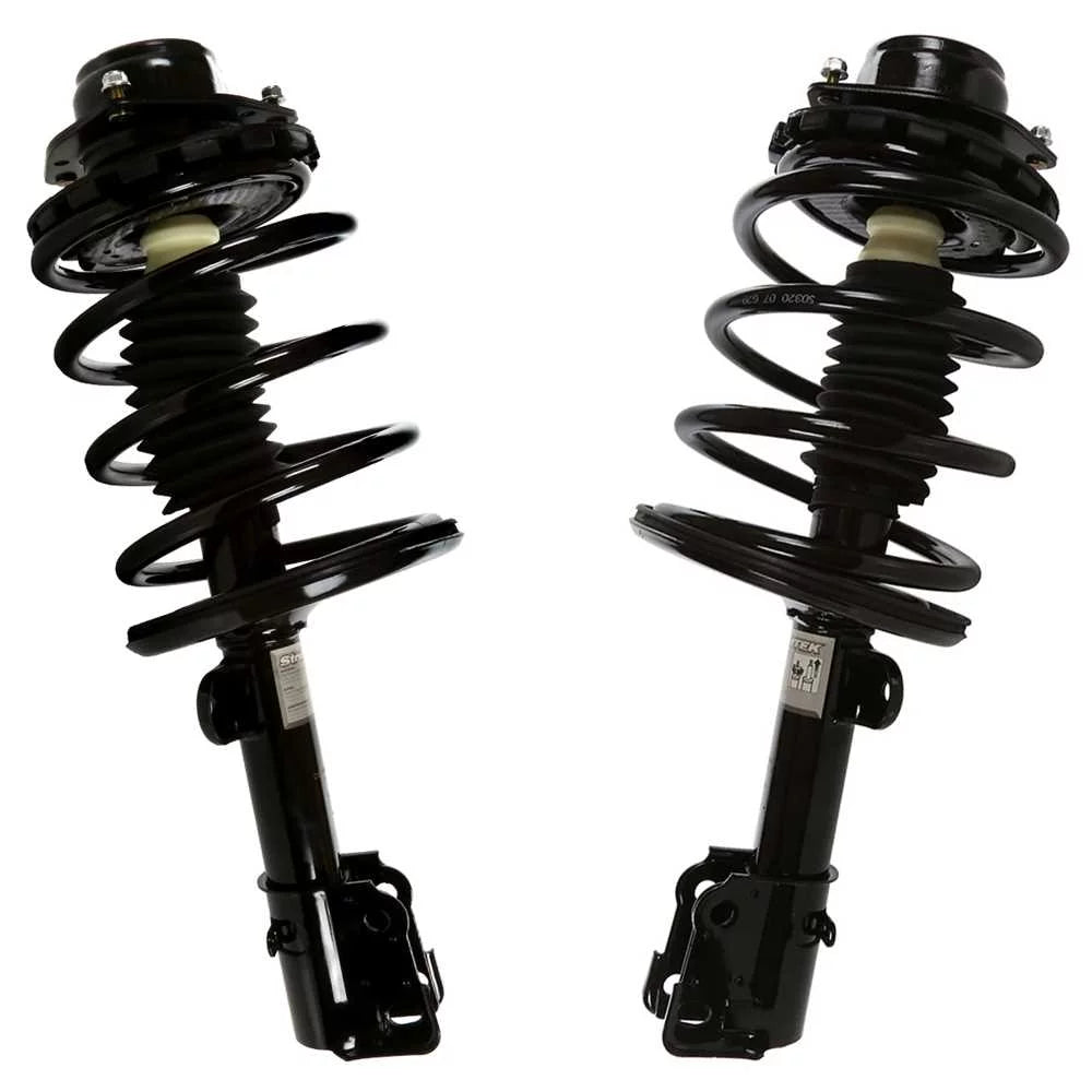 Voyager Side and CST100010PR of Dodge Plymouth and Struts Grand Voyager Town Passenger Complete for V6 Front Springs Driver Coil 2000 & Grand Caravan Grand 2 AutoShack Replacement Chrysler Country Set