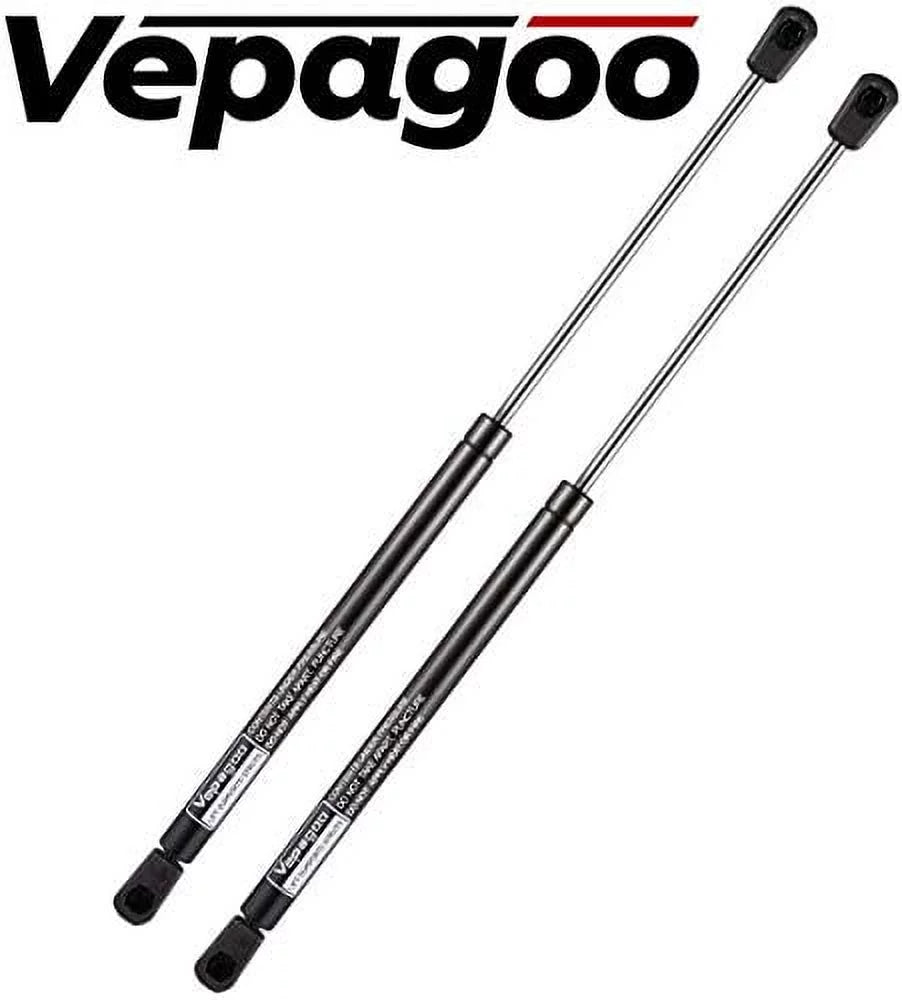 Rear Struts of Set Shell C16-02622 Window, Topper Shocks Camper 28Lbs/127N Pickup Truck for Vepagoo Gas Cab Canopy Leer ARE 17" 2 Door,
