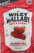 Chewy SIZE Licorice 24 & Soft Bag Oz Classic FAMILY Wiley Red Wallaby STRAWBERRY